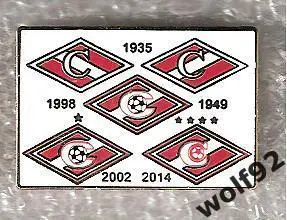 Знак Спартак Москва / Эволюция Эмблемы / 2015-16