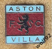 Знак Астон Вилла Англия (44) / Aston Villa FC / 1980-90-е