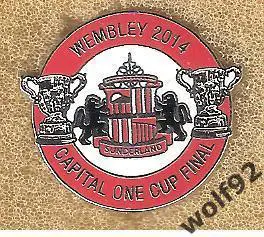 Знак Сандерленд Англия(18) /Sunderland AFC /Capital One Cup Final 2014 /2014