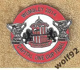 Знак Сандерленд Англия(18) /Sunderland AFC /Capital One Cup Final 2014 /2014 1