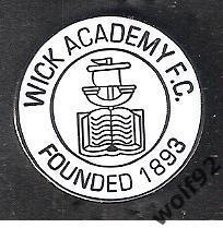 Знак ФК Уик Академи Шотландия (1) / Wick Academy F.C. / 2021-22