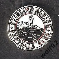 Знак ФК Стерлинг Альбион Шотландия (1) / Stirling Albion F.C. / 2019-20