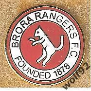 Знак ФК Брора Рейнджерс Шотландия (1) / Brora Rangers F.C. / 2018-19