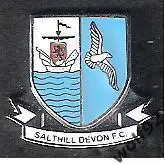 Знак ФК Салтхилл Девон Ирландия (1) / Salthill Devon F.C. / 2016-17