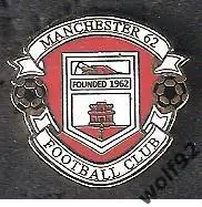 Знак ФК Манчестер 62 Гибралтар (1) / Manchester 62 F.C. / 2015