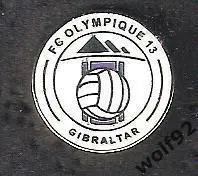 Знак ФК Олимпик 13 Гибралтар (2) / F.C. Olympique 13 / 2017
