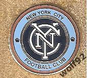 Знак ФК Нью-Йорк Сити США/МЛС (1) / New York City Football Club / 2017