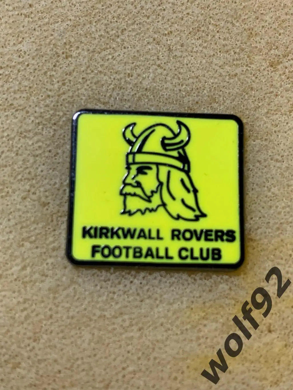 Знак Киркуолл Роверс Острова Оркни (1) /Kirkwall Rovers /Orkney Islands /2018 1