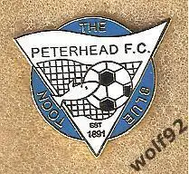 Знак ФК Питерхед Шотландия (2) / Peterhead F.C. / 2018 1