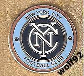 Знак ФК Нью-Йорк Сити США/МЛС (1) / New York City Football Club / 2017