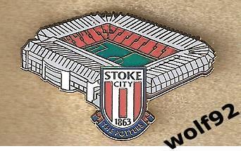 Знак Сток Сити Англия (4) / Stoke City FC / Стадион BET365 Stadium / 2021-22