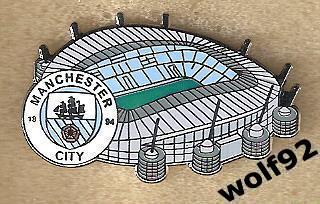 Знак Манчестер Сити Англия (16) /Manchester City FC /The Etihad Stadium /2021-22