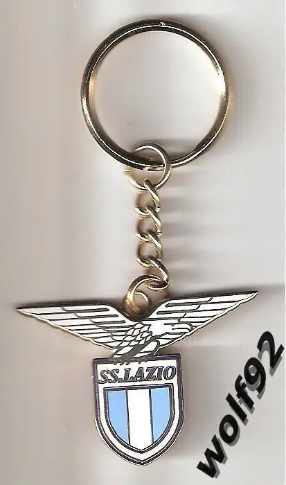 Брелок Лацио Италия (1) / SS Lazio / Пр-во Англия / 2010-е гг.
