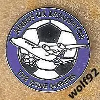 Знак ФК Эйрбас ЮК Бротон Уэльс (1) / Airbus UK Broughton F.C. / 2024