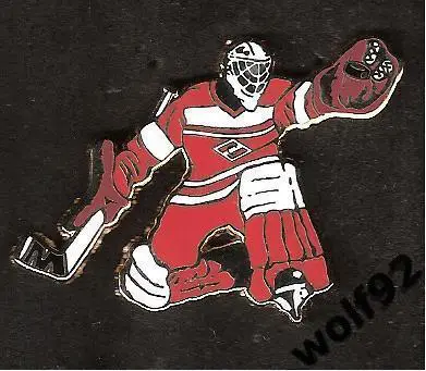 Знак Хоккей Спартак Москва Хоккеист(1) Вратарь из Набора 70 лет ХК Спартак /2016