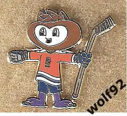 Знак Хоккей ЧМ 2025 Швеция/Дания (2) / Талисман / 2025