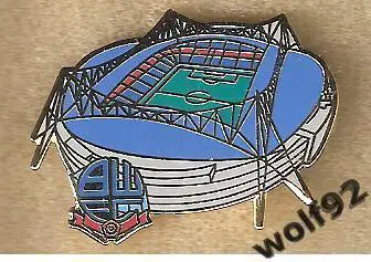 Знак Болтон Уондерерс Англия(4)/Bolton Wanderers/Стадион Юнивёрсити Болтон /2020