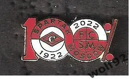Знак Спартак Москва / 100 лет / Британский Стиль / FCSM / 1922-2022 / 2025