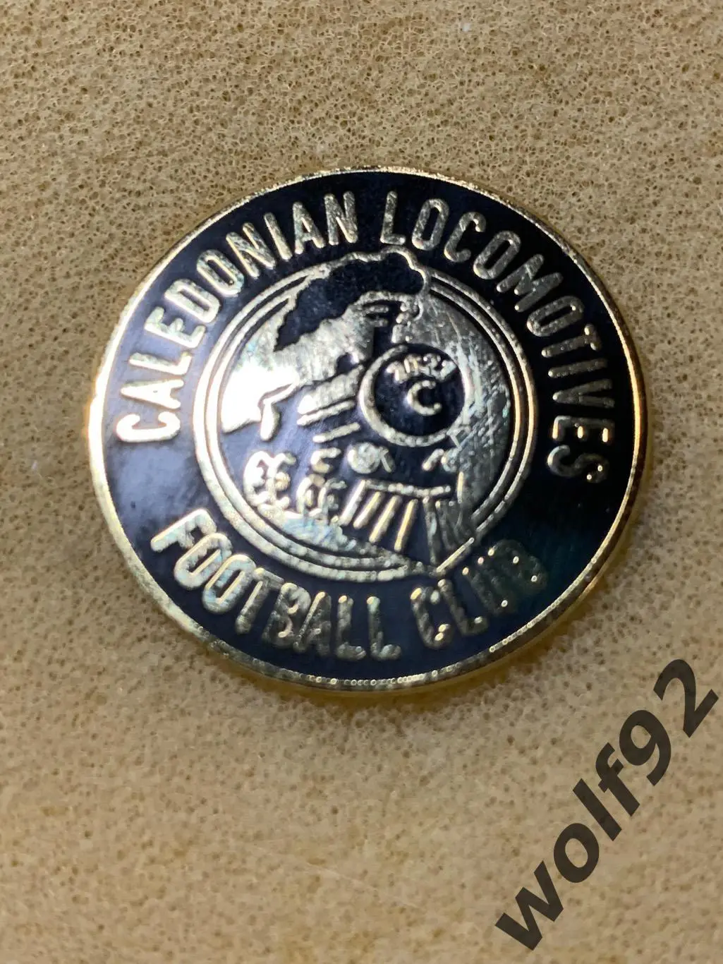 Знак ФК Каледониан Локомотивс Шотландия (1) /Caledonian Locomotives F.C. /2023 1