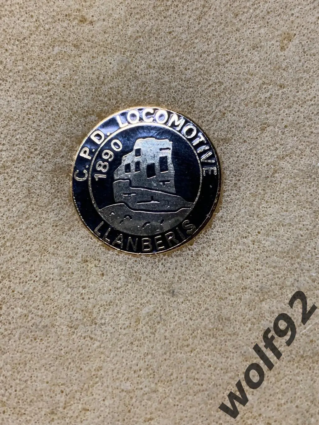 Знак Локомотив Лланберис Уэльс (1) / CPD Locomotive Llanberis / 1990-е 1