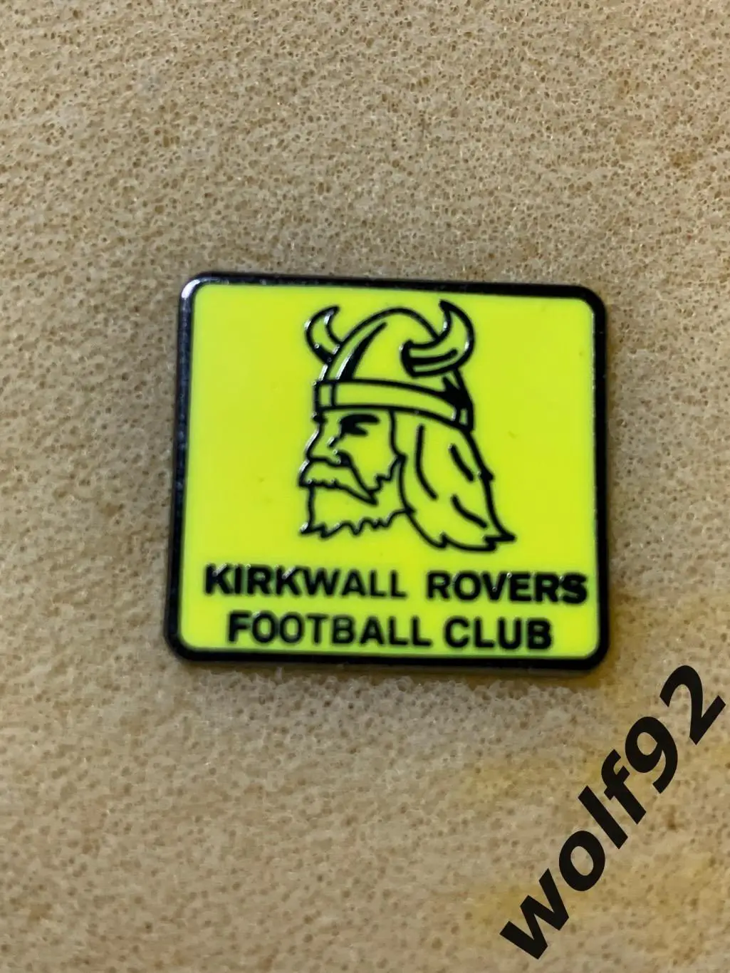 Знак Киркуолл Роверс Острова Оркни (1) /Kirkwall Rovers /Orkney Islands /2018 1