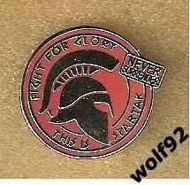 Знак Спартак Москва This Is Spartak Fight For Glory Never Surrender / 2008-09