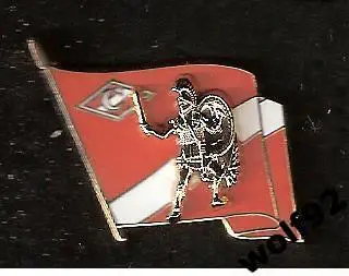 Знак Спартак Москва / Флаг/Гладиатор (накладной) / 2010-11