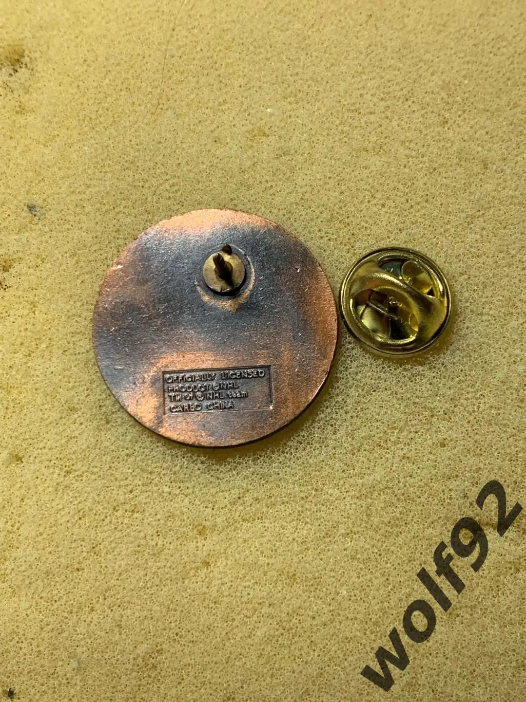 Знак Хоккей Эдмонтон Ойлерс НХЛ (4) /Edmonton Oilers NHL /Официальный / 2000-е 2