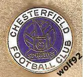 Знак Честерфилд Англия (2) / Chesterfield FC / 1980-е