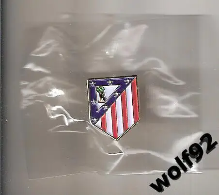 Знак Атлетико Мадрид Испания (3) /Club Atletico de Madrid /Официальный 2014-16-е 1