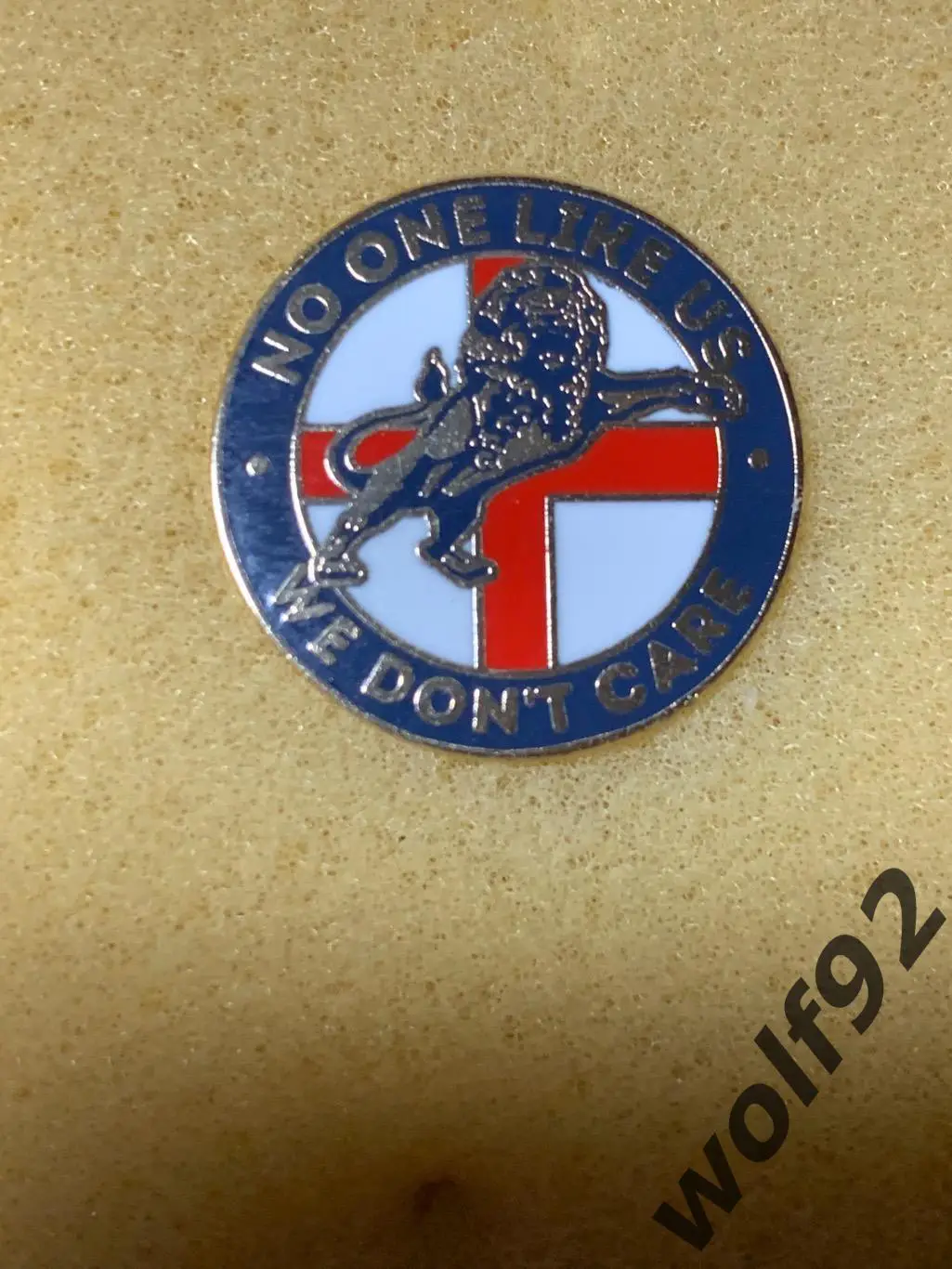 Знак Милуолл Англия (41) /Millwall FC /No One Like Us We Don't Care /2025 2