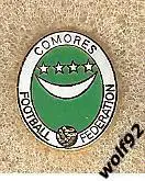 Знак Федерация Футбола Коморские Острова (1) / пр-во Швеция / 1990-е гг.