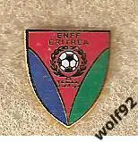 Знак Федерация Футбола Эритрея (1) / Пр-во Швеция / 1990-е гг