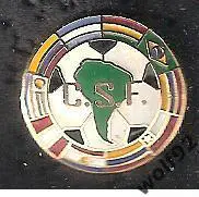 Знак Конфедерация Футбола Южная Америка(4) /Оригинал /1980-е /Panagra Venezuela