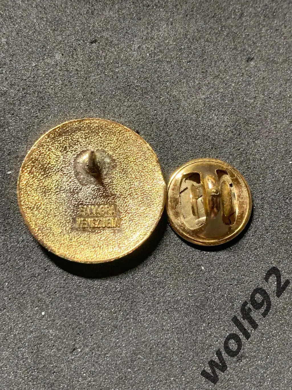 Знак Конфедерация Футбола Южная Америка(4) /Оригинал /1980-е /Panagra Venezuela 1