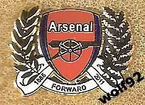 Знак ФК Арсенал Лондон Англия (5) /Arsenal FC /125 лет/1996-2011/ 2011