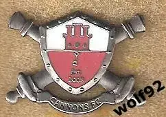 Знак ФК Кэннонс Гибралтар (1) / Cannons F.C. / 2015