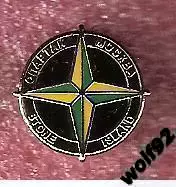 Знак Спартак Москва / Stone Island (2) / (Размер D=16 мм) / 2010-е
