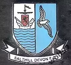 Знак ФК Солтхилл Девон Ирландия (1) / Salthill Devon F.C. / 2018