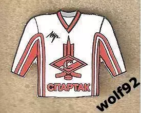 Знак Хоккей ХК Спартак Москва / Майка (1) / Пр-во Германия / 2000-е