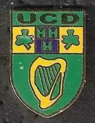 Знак Юниверсити Колледж Дублин Ирландия(1)/University College Dublin (UCD) /2017