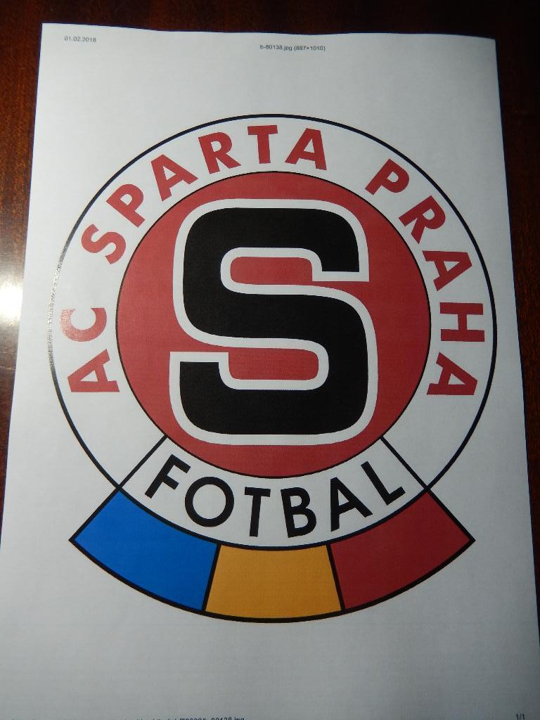 Эмблема футбольного клуба Спарта Чехия.