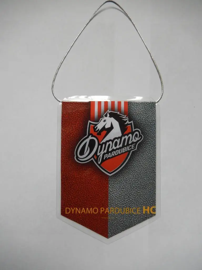 Вымпел ХК Динамо Пардубице Чехия.