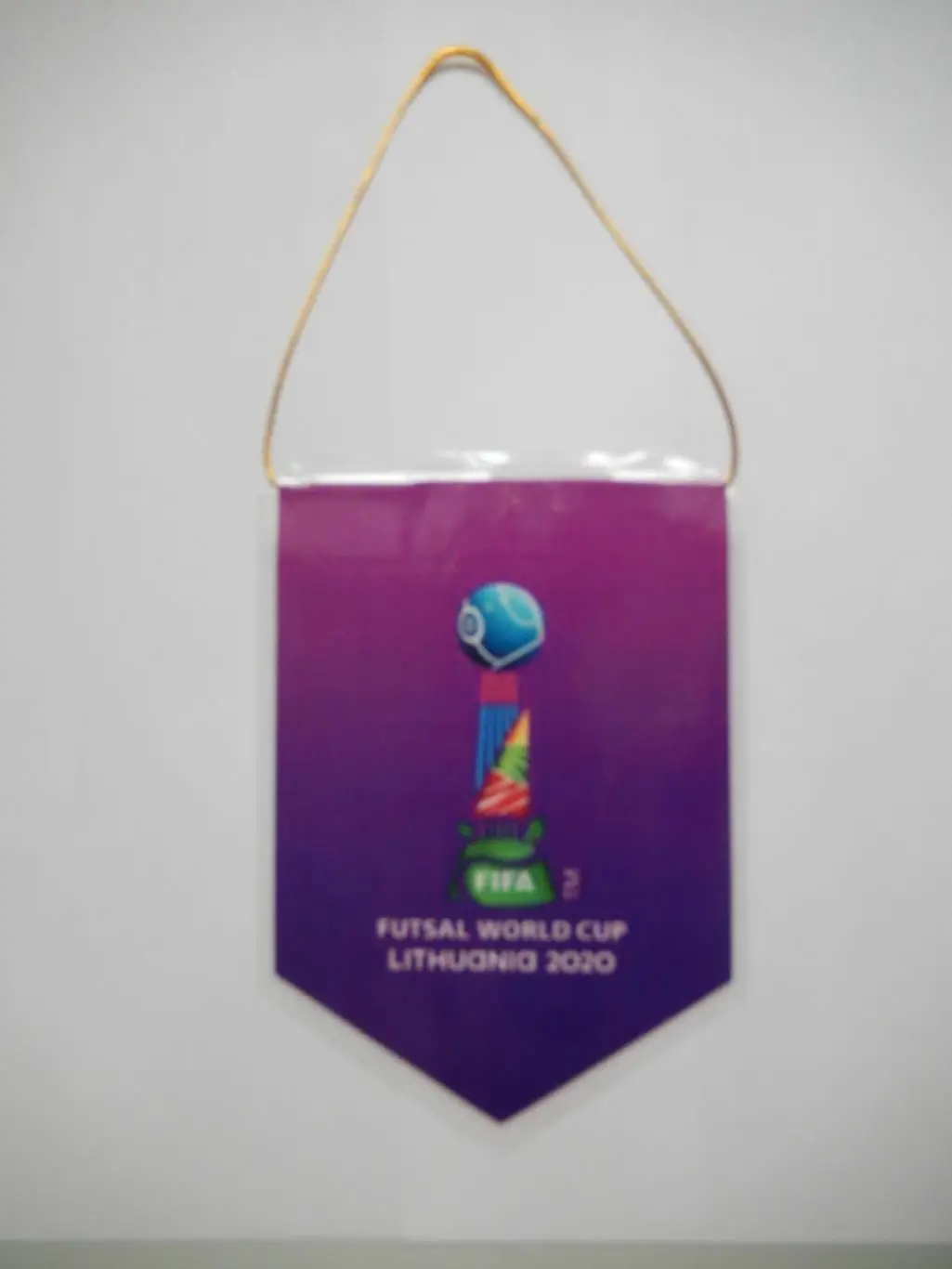 Вымпел Чемпионат мира по мини-футболу в Литве 2020. (проводился в 2021 году)