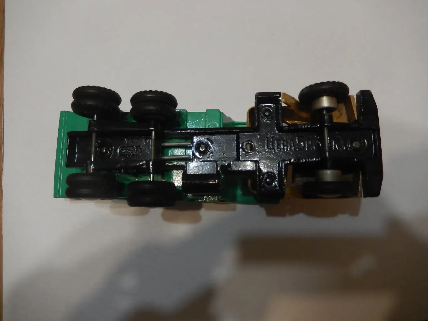 Модель автомобиля КРАЗ. Металл. Производство СССР. 3