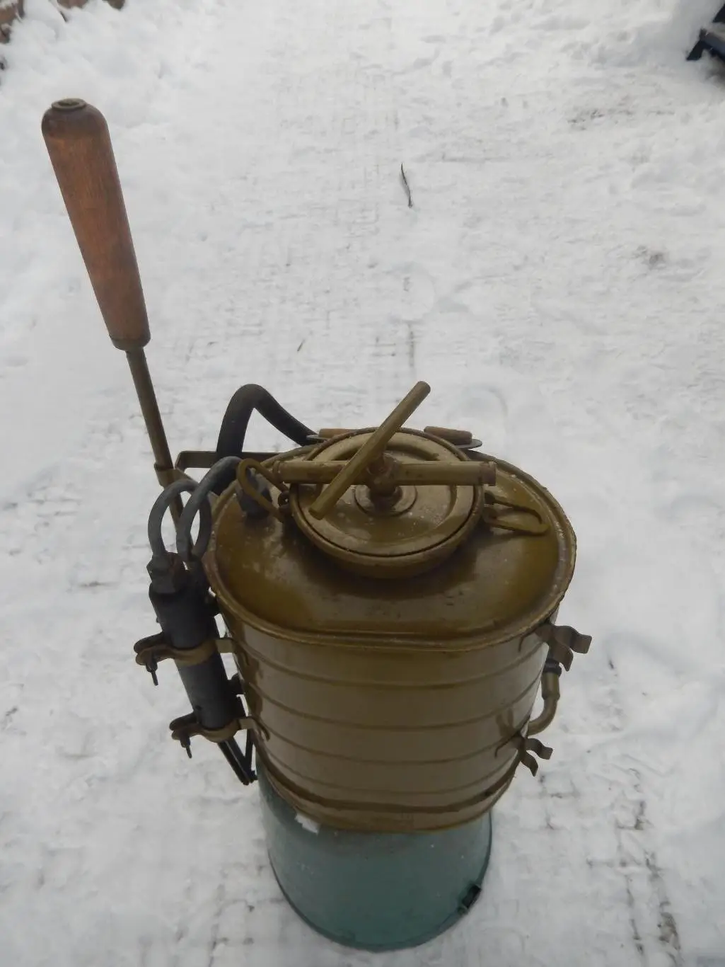 Ранцевый дегазационный прибор. РДП - 48. 1958 год.