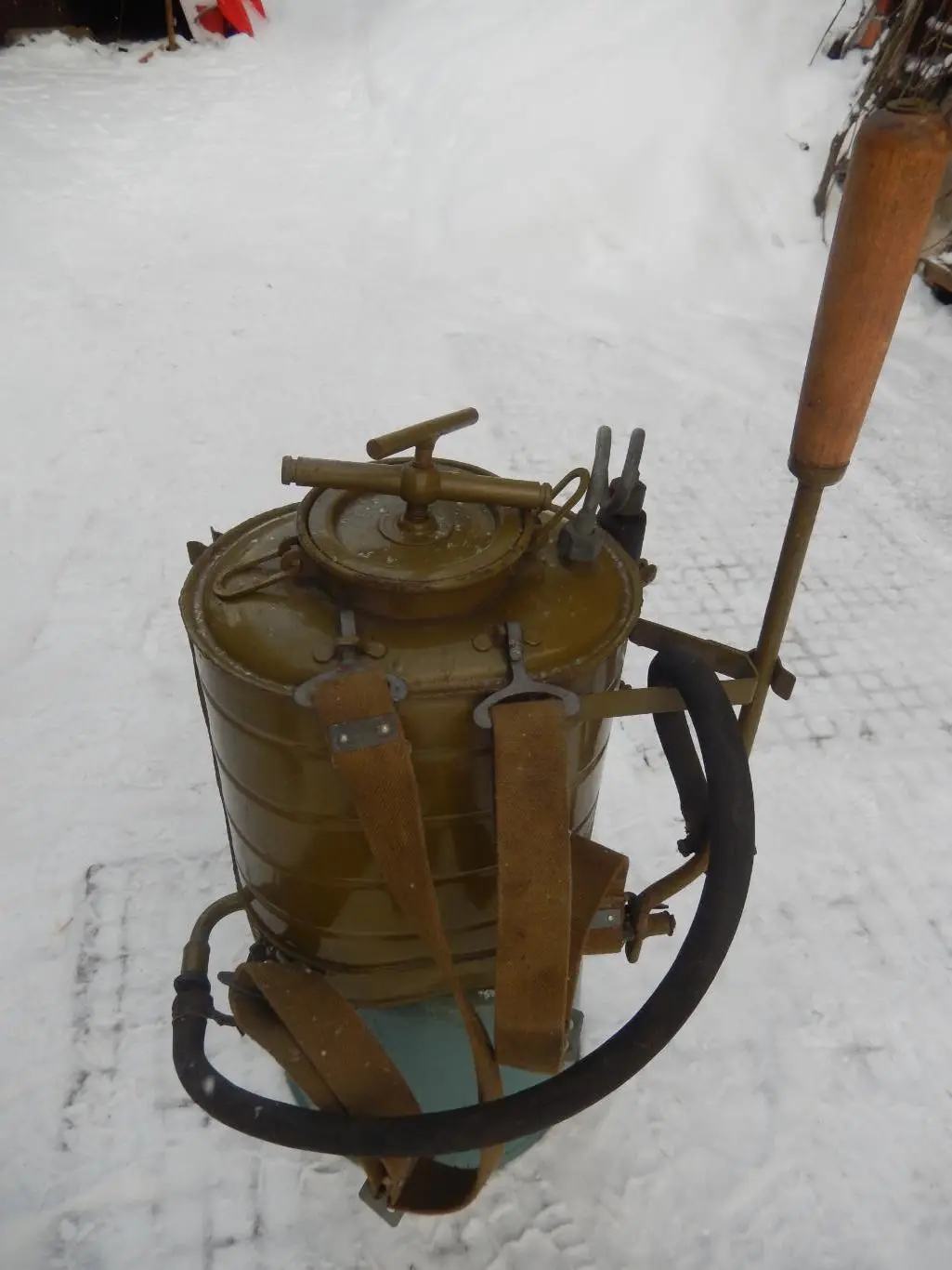 Ранцевый дегазационный прибор. РДП - 48. 1958 год. 2