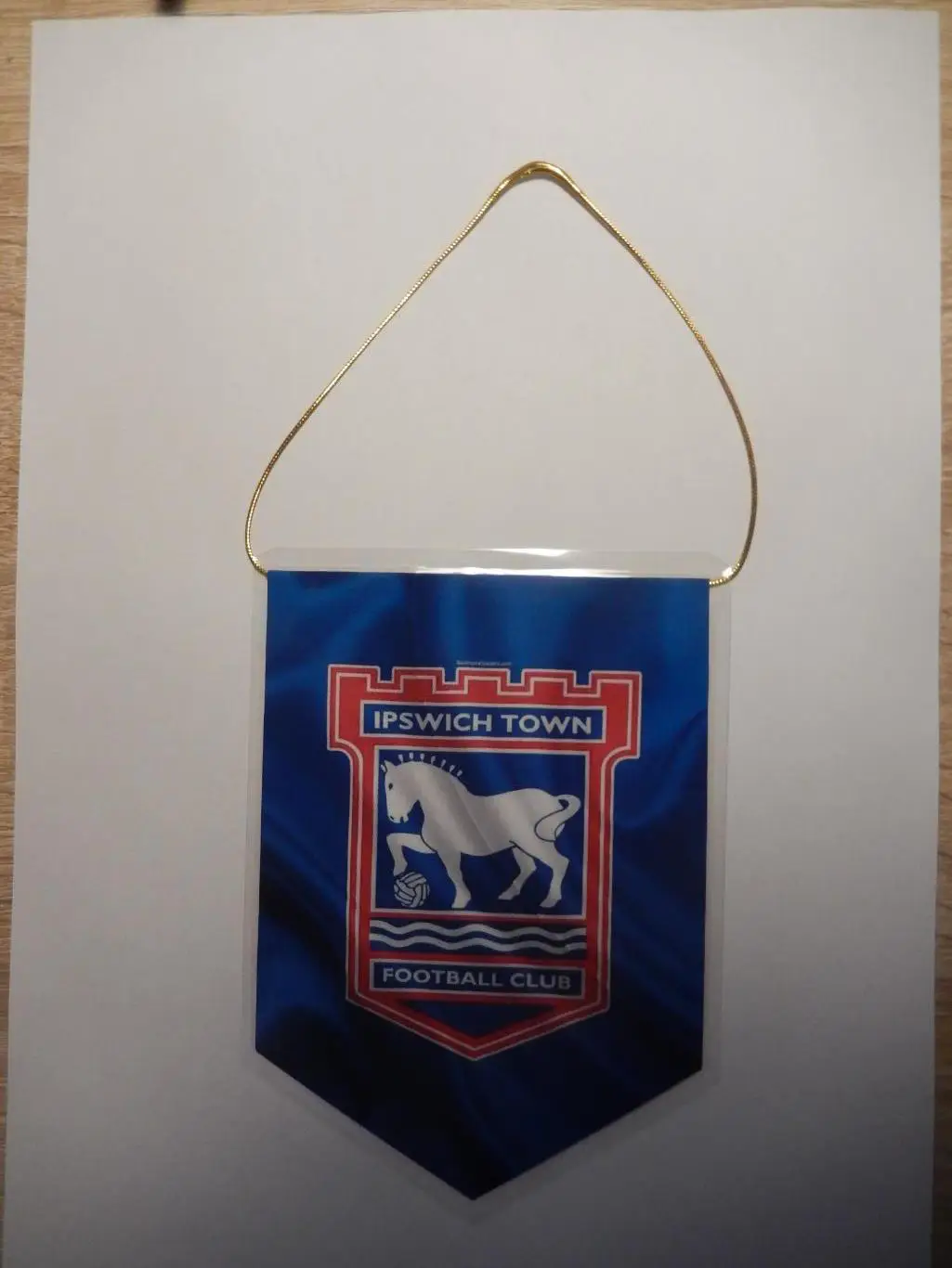 Вымпел ФК Ипсвич Таун Англия.