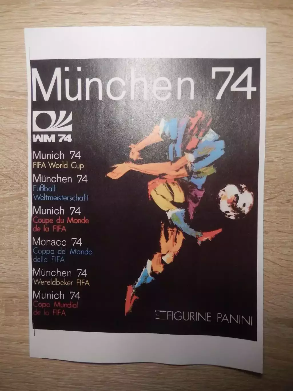 Журнал PANINI MUNCHEN 1974. Репринт.