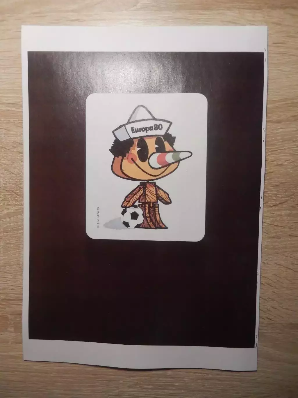 Журнал PANINI EUROPA 1980. Репринт. 2